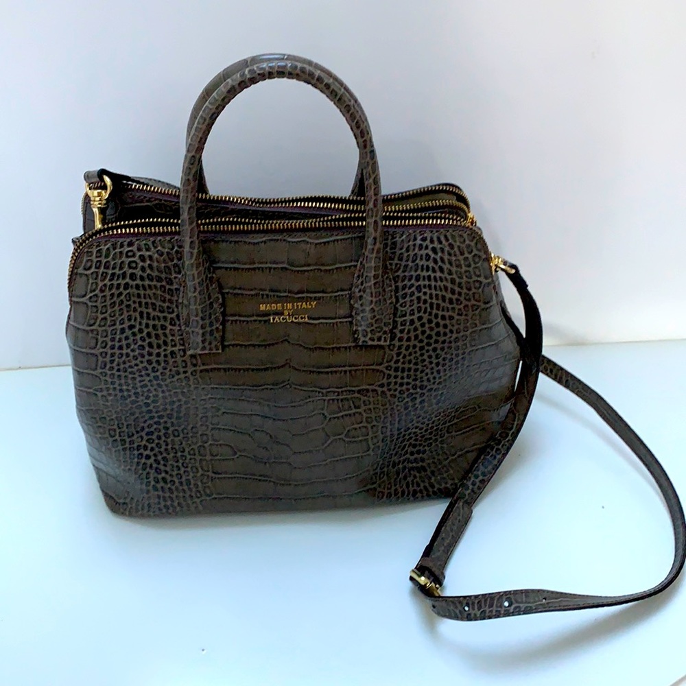 IACUCCI bag, Italy. Snakeskin. Comes with shoulder strap. Clean never used!